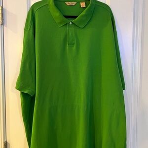 Roundtree & Yorke Bright Green Men's Polo Shirt